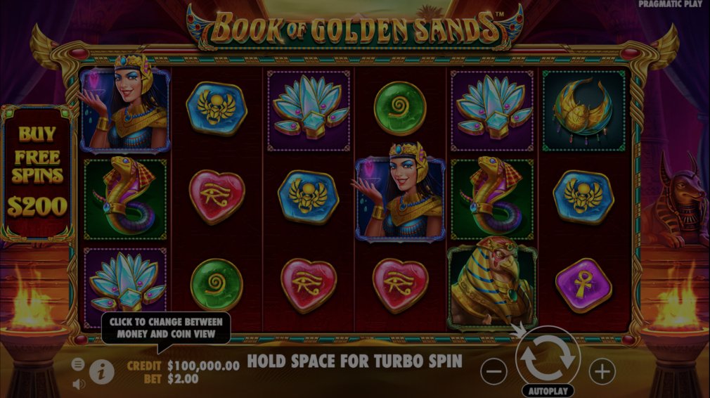 Book Of Golden Sands demo